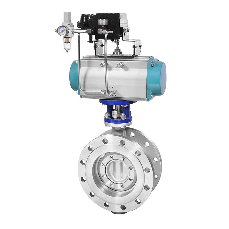Stainless Steel Triple Offset Flange Butterfly Valve 