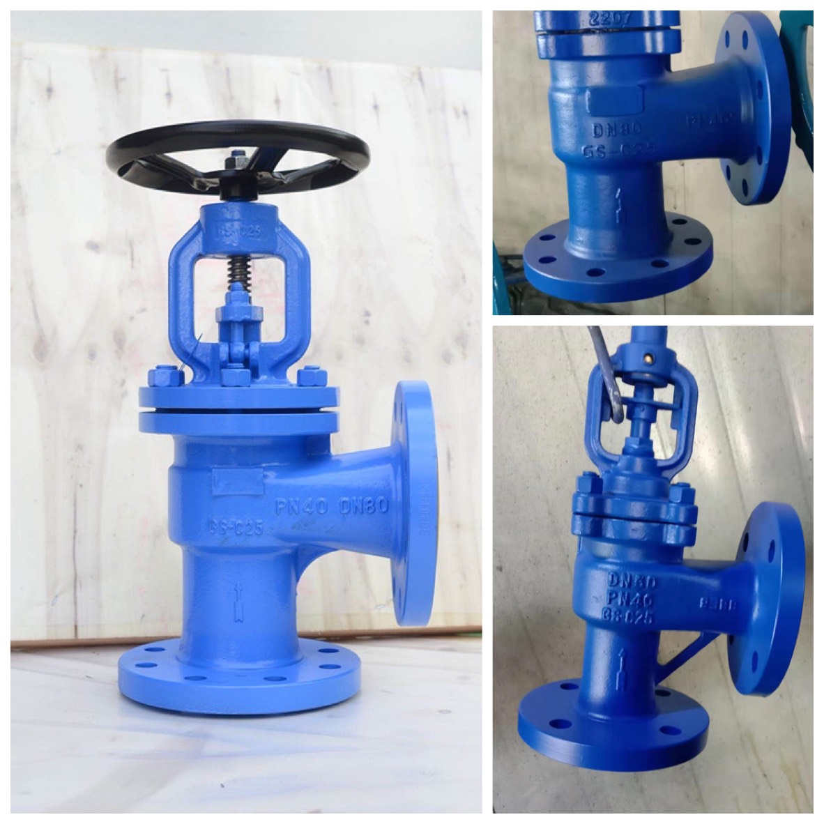 WCB Angle Globe Valve